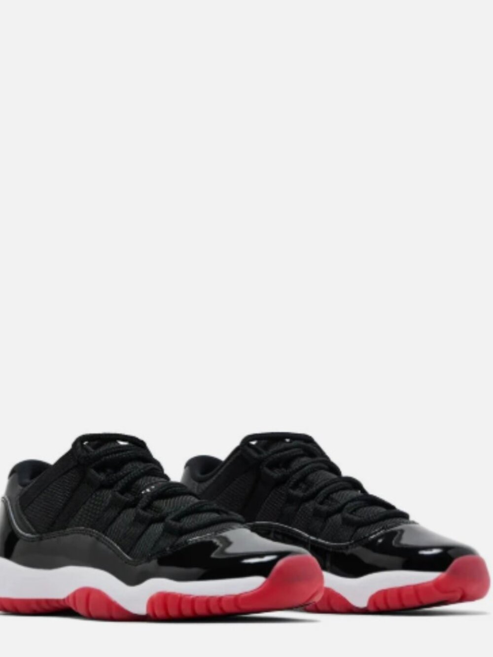 Nike Air Jordan 11 Retro GS Bred Black Varsity Red sz 4Y = 5.5 Women